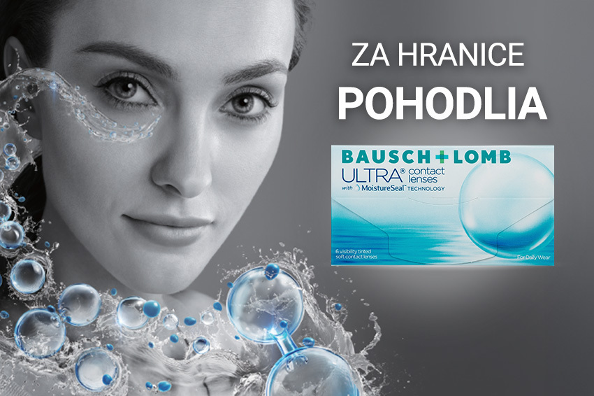 Kontaktní šošovky Bausch + Lomb ULTRA®