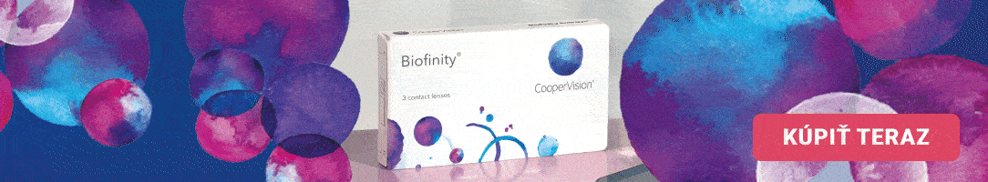 Aplikácia kontaktných šošoviek Biofinity v optike Alensa zdarma