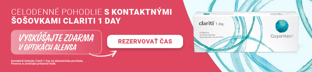 Kontaktné šošovky Clariti