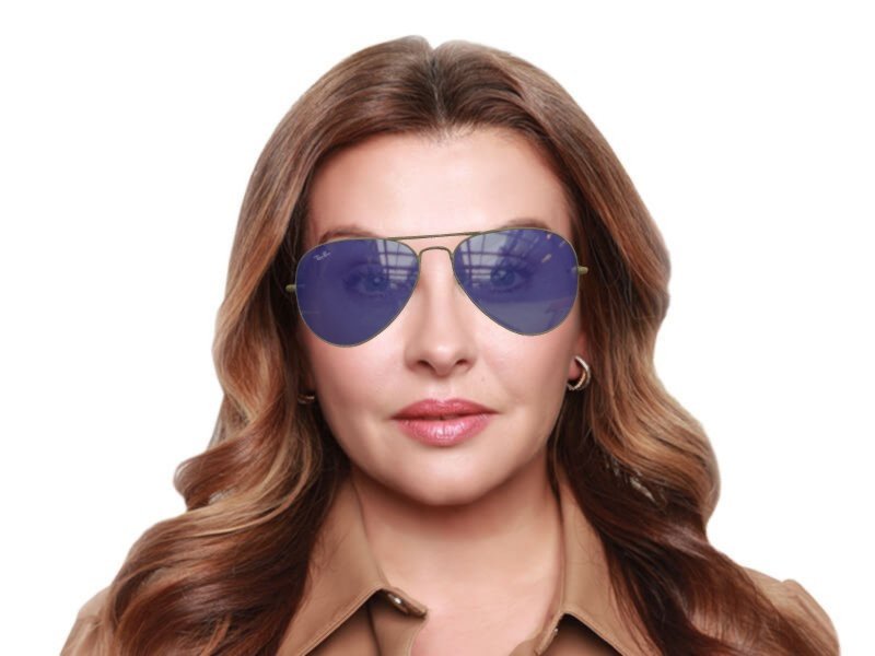 Slnečné okuliare Ray-Ban Original Aviator RB3025 - 167/68 