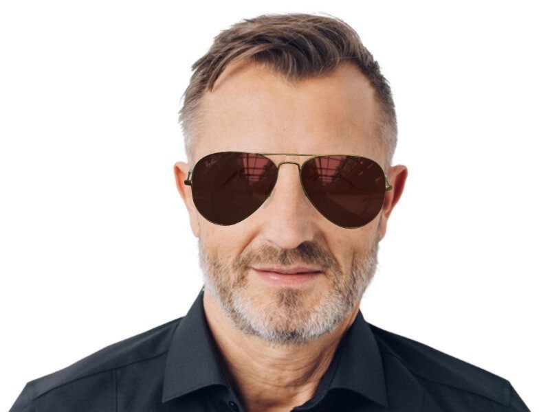 Slnečné okuliare Ray-Ban Original Aviator RB3025 - 112/4D